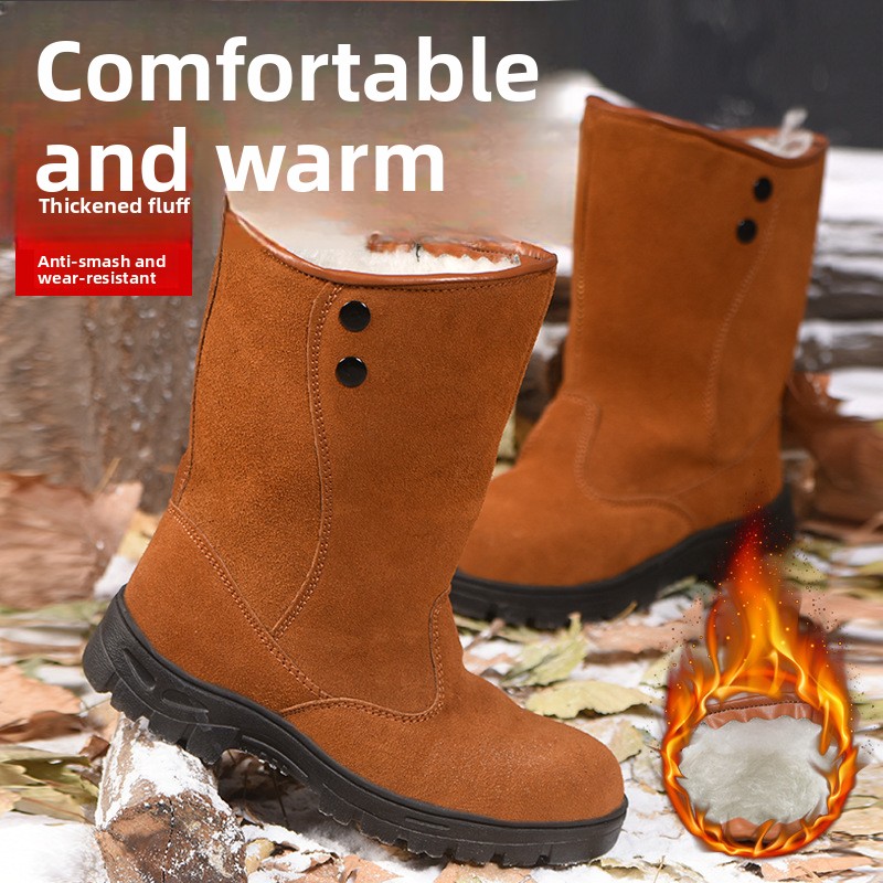 Youtube Leatherwork - Bottes hautes et montantes en coton,
