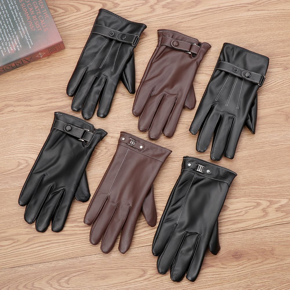 Leather Work Winter Gloves - Gants en cuir thermique Smile pour