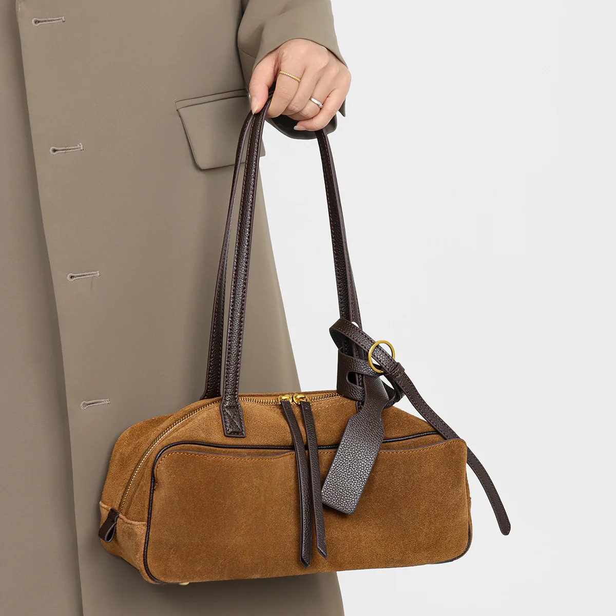 Unique Leather Work - Sac à langer unique en cuir