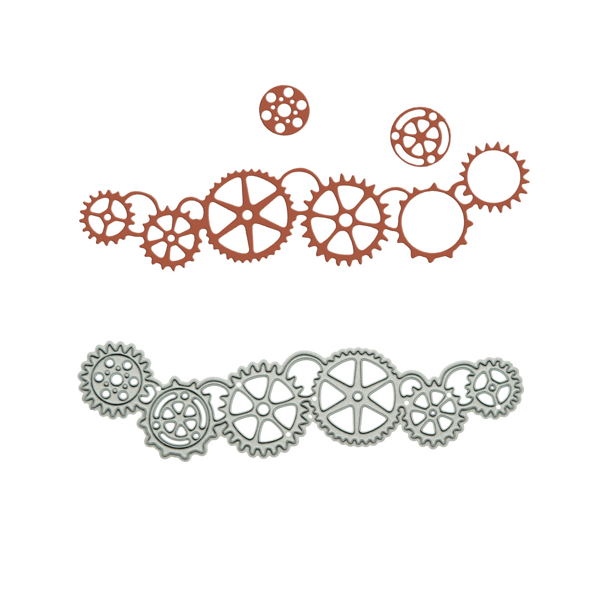 Leatherwork Embossing - Steampunk Gear – matrices de découpe