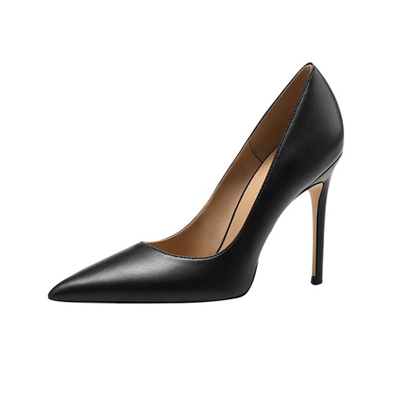 Leatherwork In French - Chaussures françaises à talons hauts pointus