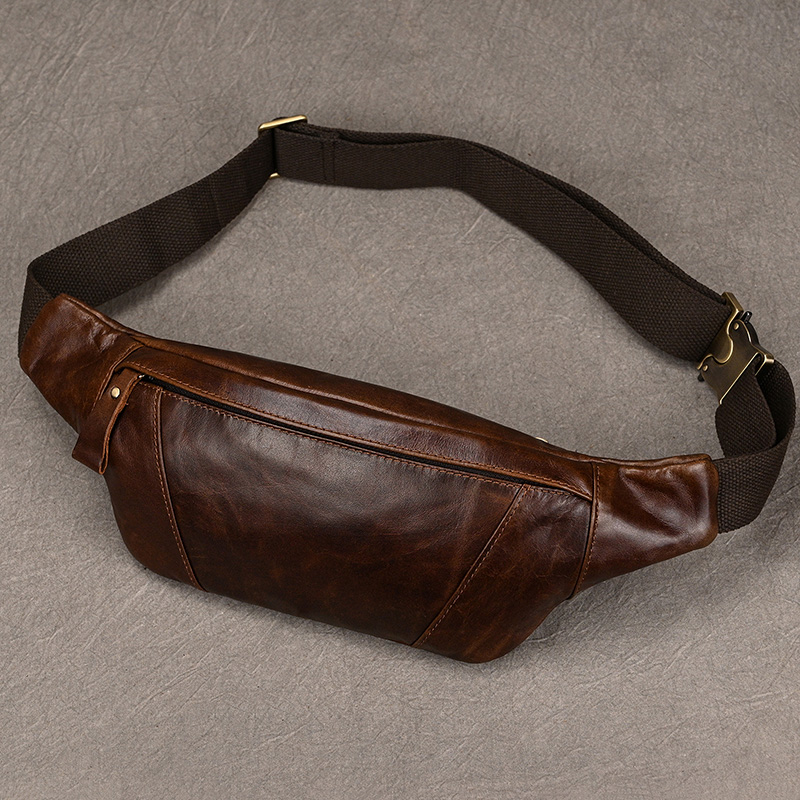 Leatherwork Fasteners - Sacs de poitrine en cuir pour
