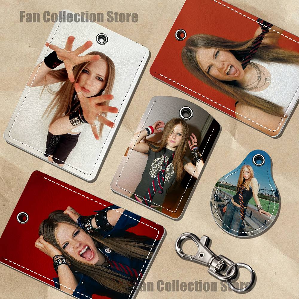 Leatherwork Keychain - Porte-clés Singer A-Avril pour AirTag, porte-cartes