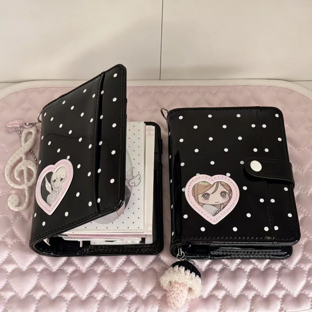 Leather Work Notepad - Carnet à spirales en cuir PU