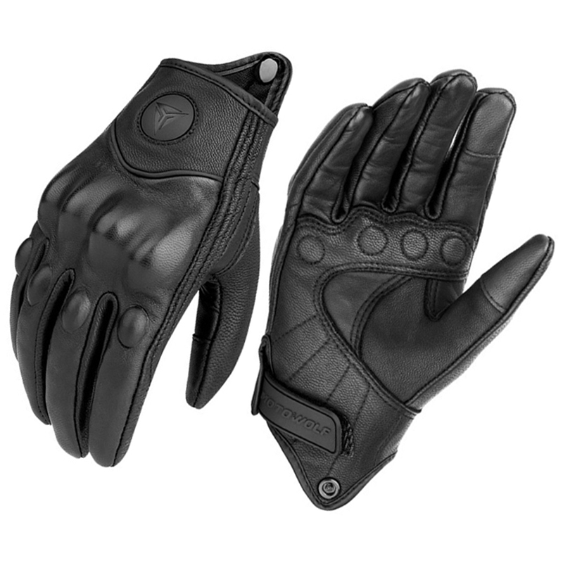 Leather Work Winter Gloves - Gants de Moto hommes femmes Moto