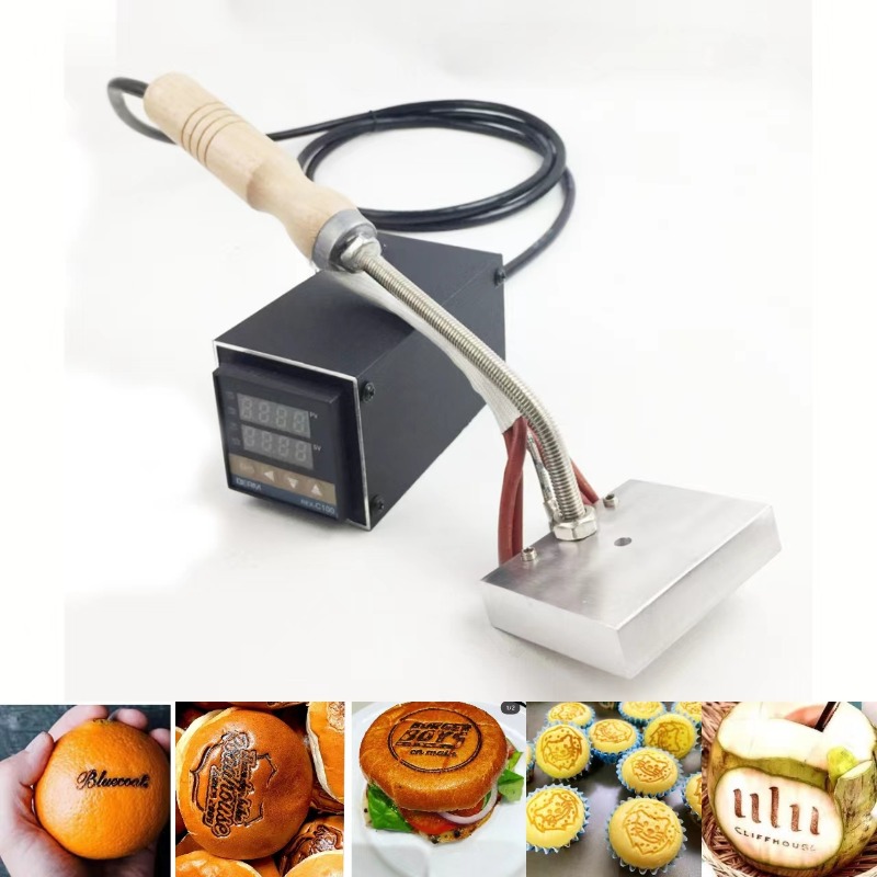 Leatherwork Embossing - 500W 220V/110V cuir Machine d'estampage à