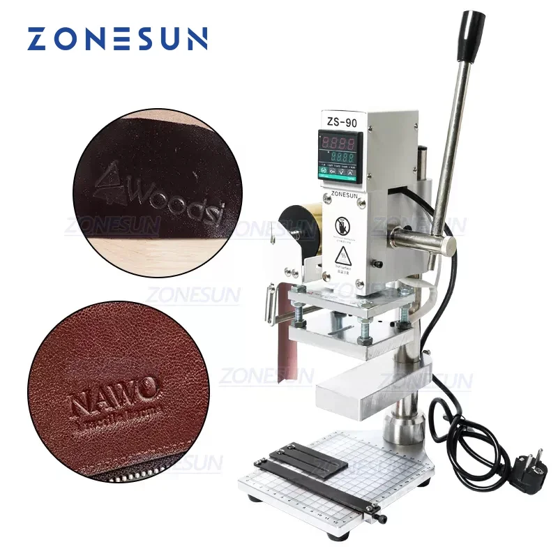 Leatherwork Press - ZONESUN deux plaques de travail manuel