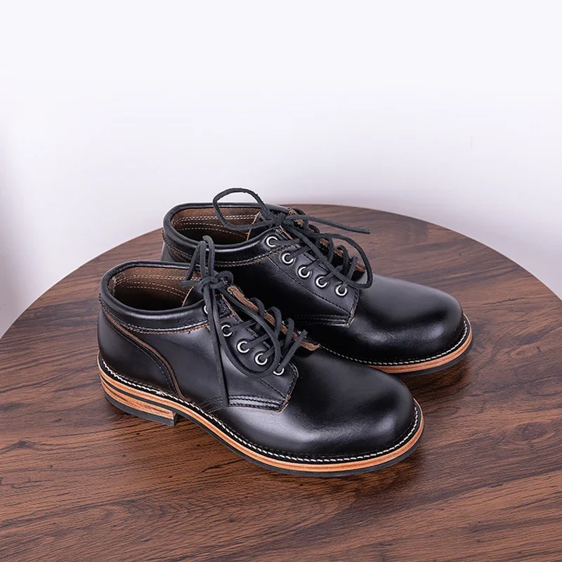 Youtube Leatherwork - Bottes de travail Goodyear en cuir