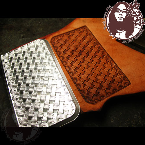 Unique Leather Work - Modèle tissé travail manuel conception unique