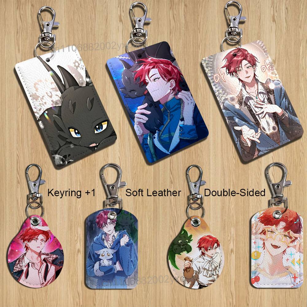 Leatherwork Keychain - Porte-cartes Cale Henituse TCF Raon Miru