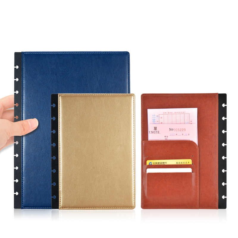 Leather Work Notepad - Couverture en cuir pour carnet à