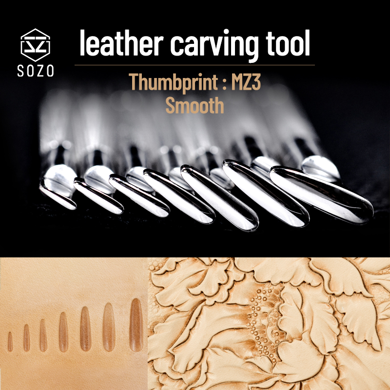 Leatherwork Embossing - SOZO MZ3 – outil d'estampage pour