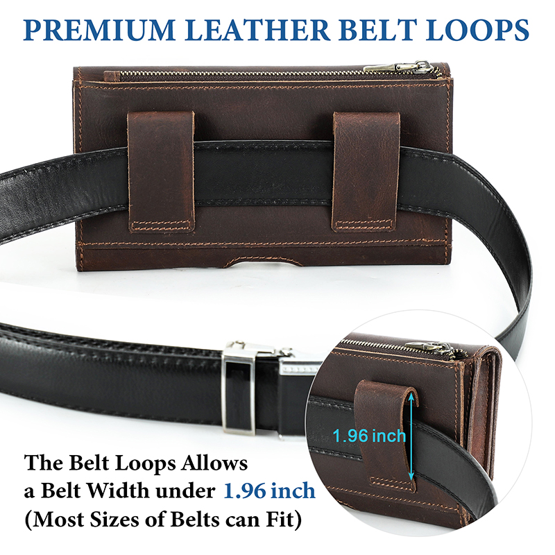 Sac de taille en cuir de vache - Leatherwork Fasteners avis et prix