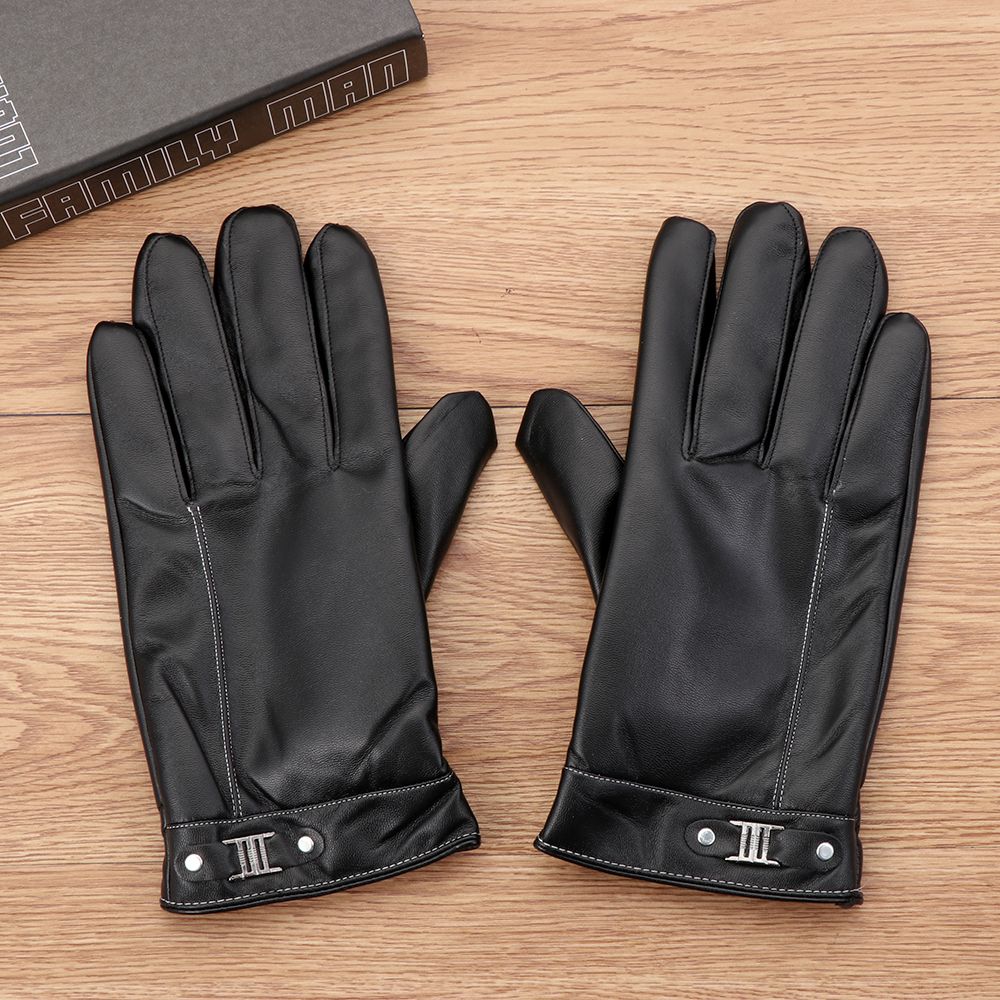 Gants en cuir thermique Smile  - Leather Work Winter Gloves avis et prix
