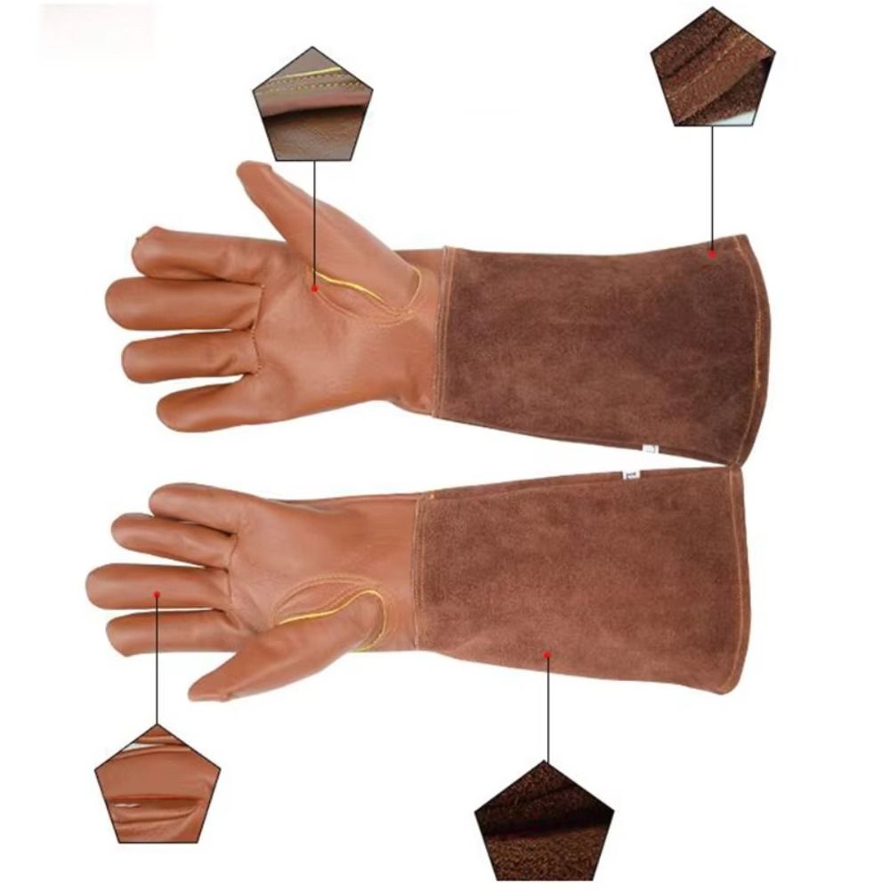 Gants de jardinage à manches l - Leather Work Winter Gloves avis et prix