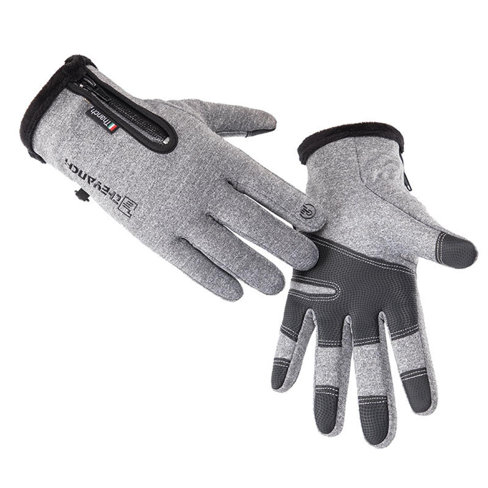 Gants de cyclisme coupe-vent,  - Leather Work Winter Gloves avis et prix