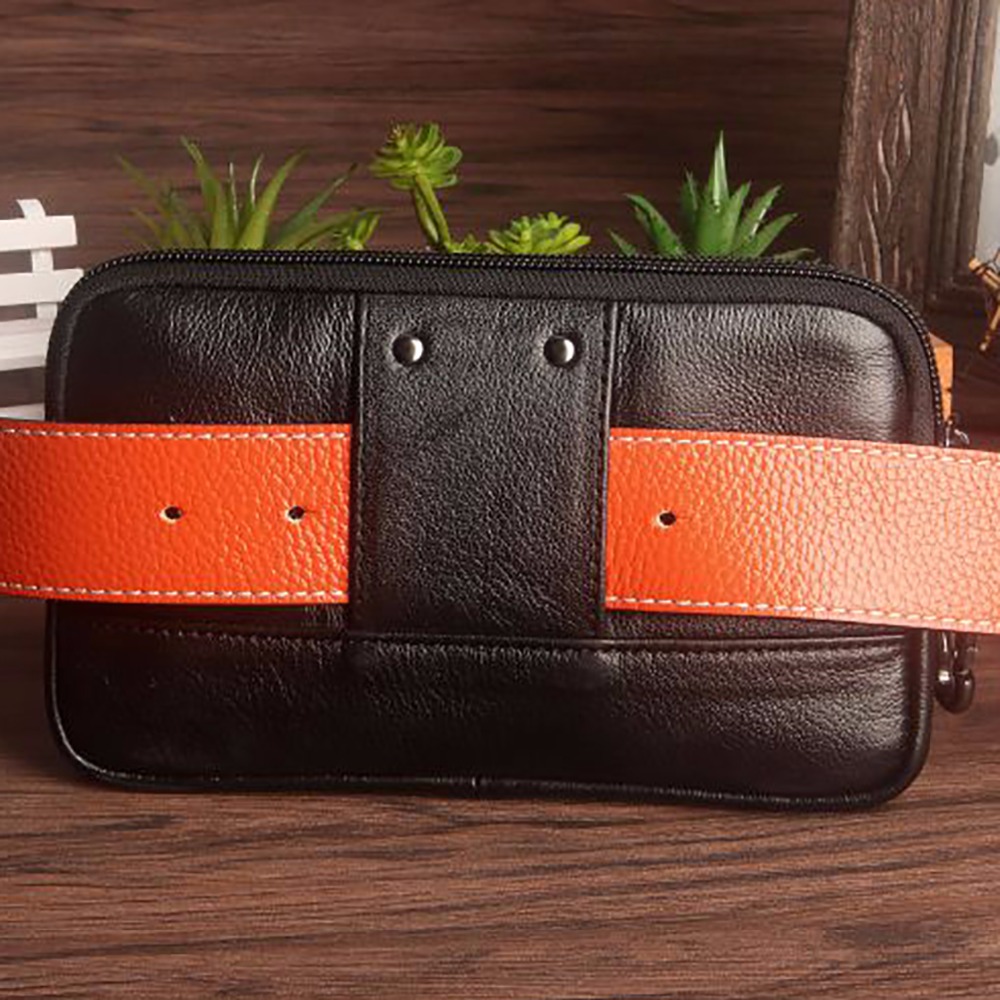 Pochette en cuir véritable pou - Leatherwork Fasteners avis et prix