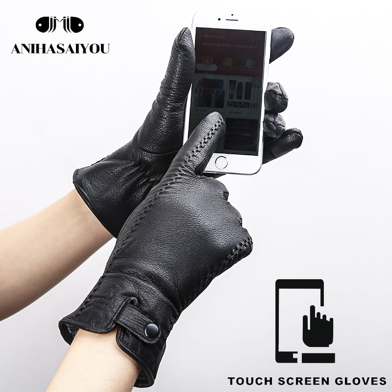 Gants en cuir véritable pour f - Leather Work Winter Gloves avis et prix