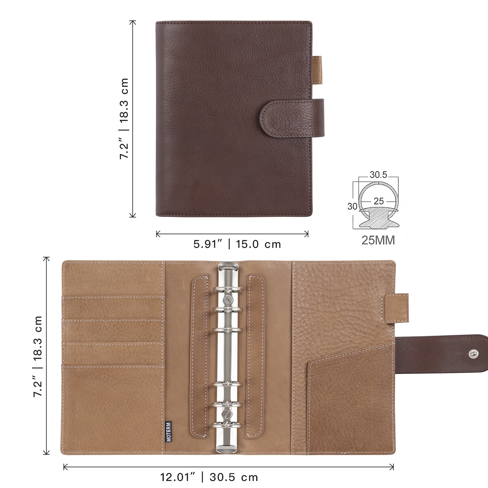 Moterm Franklin Covey taille c - Leather Work Notepad avis et prix