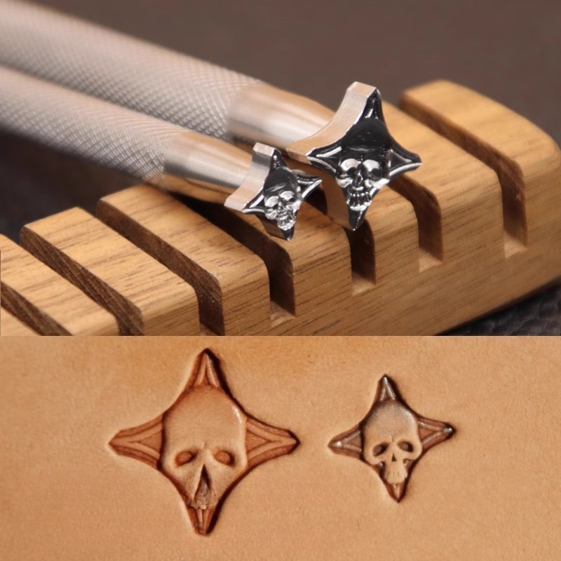 Tampon de sculpture sur cuir,  - Leatherwork Embossing avis et prix