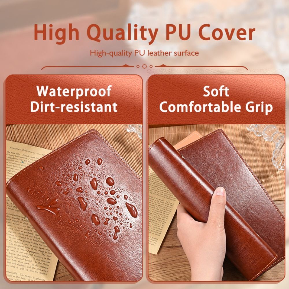 Nouveau carnet A5/A6 à feuille - Leather Work Notepad avis et prix