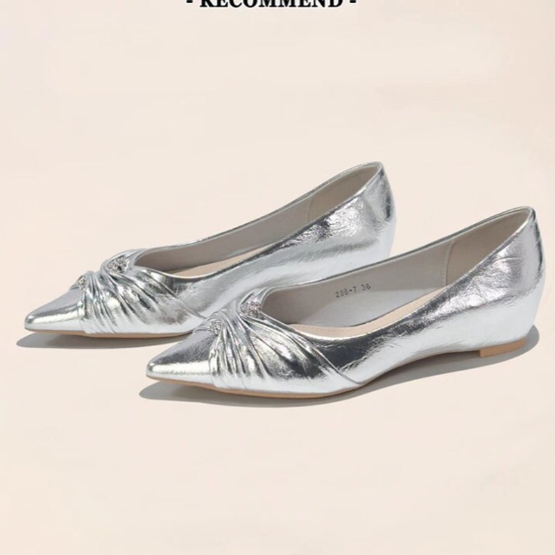 Chaussures plates en cuir soup - Leatherwork In French avis et prix