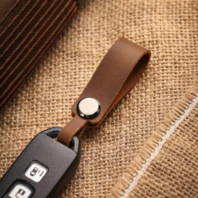 Laser LOGO personnalisé Crazy  - Leatherwork Keychain avis et prix