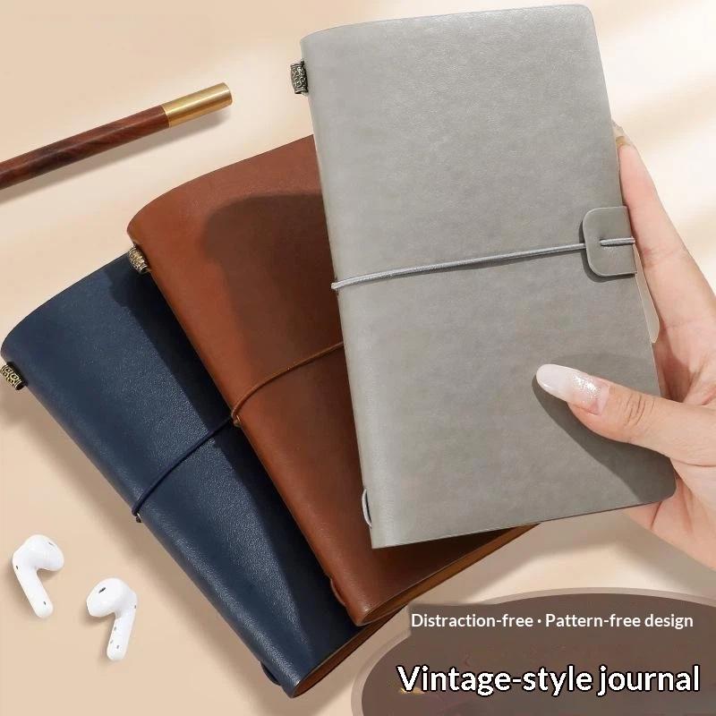 Carnet vintage en cuir PU, rec - Leather Work Notepad avis et prix