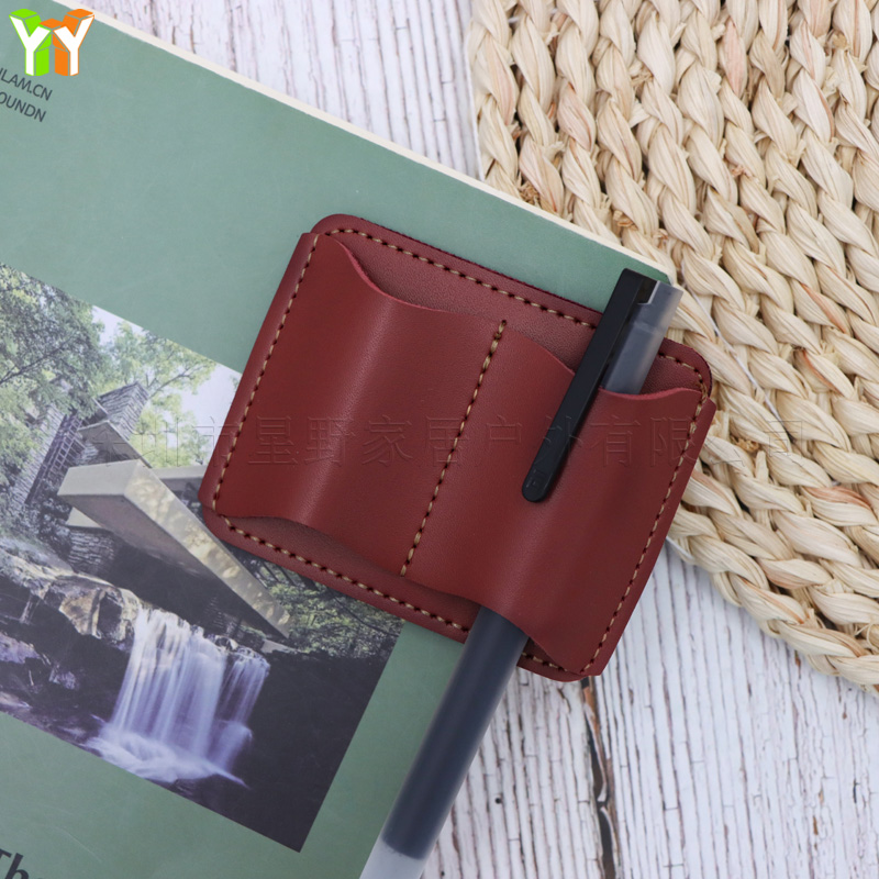 Porte-stylo portable en cuir P - Leather Work Notepad avis et prix
