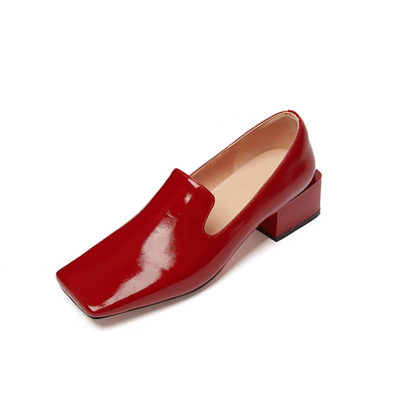 Escarpins rouges pour femme à  - Leatherwork In French avis et prix