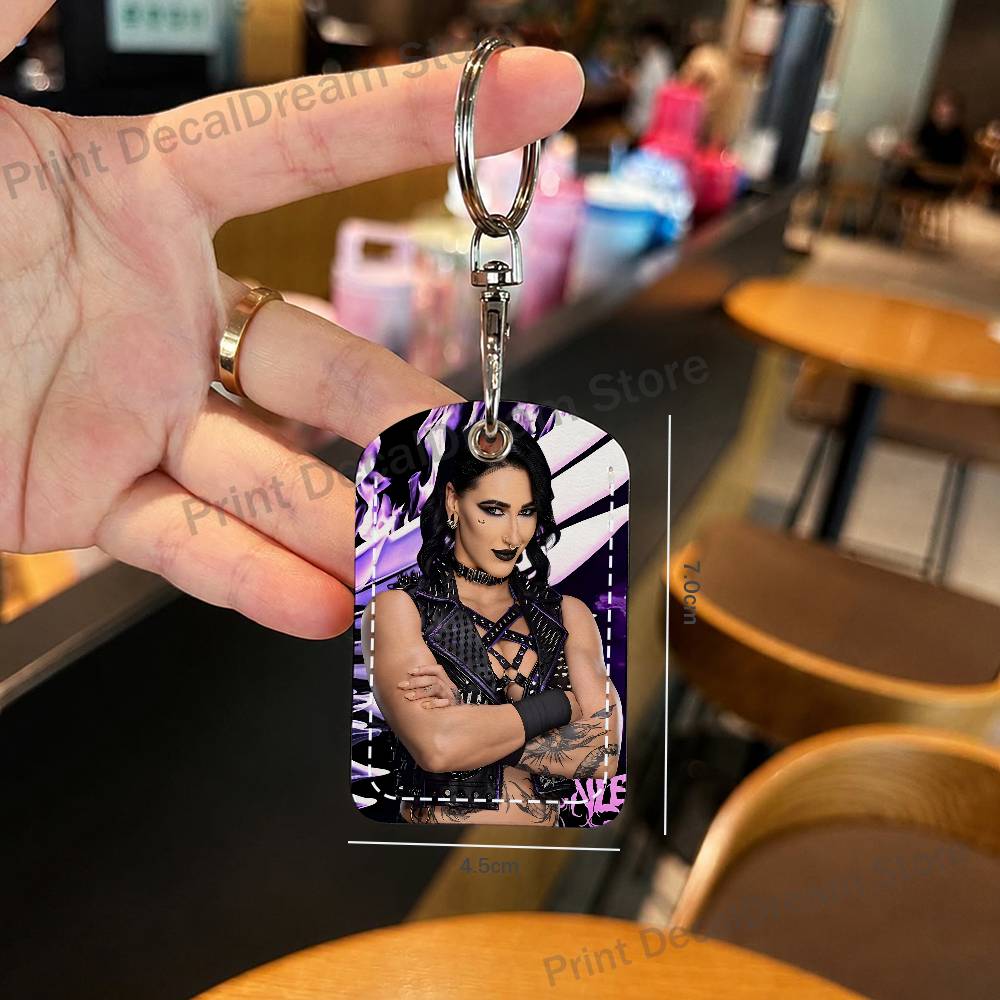 Porte-clés R-Rhea Ripley Wrest - Leatherwork Keychain avis et prix