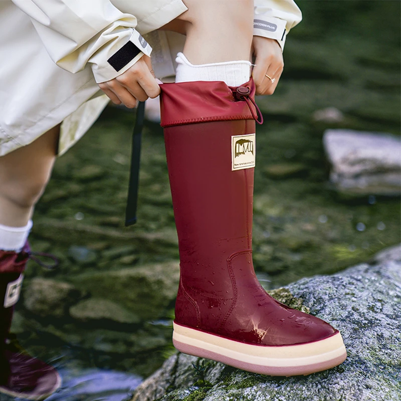 Bottes de pluie de cyclisme en - Youtube Leatherwork avis et prix