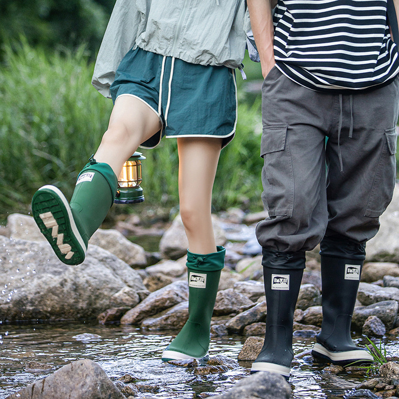 Bottes de pluie de cyclisme en - Youtube Leatherwork avis et prix