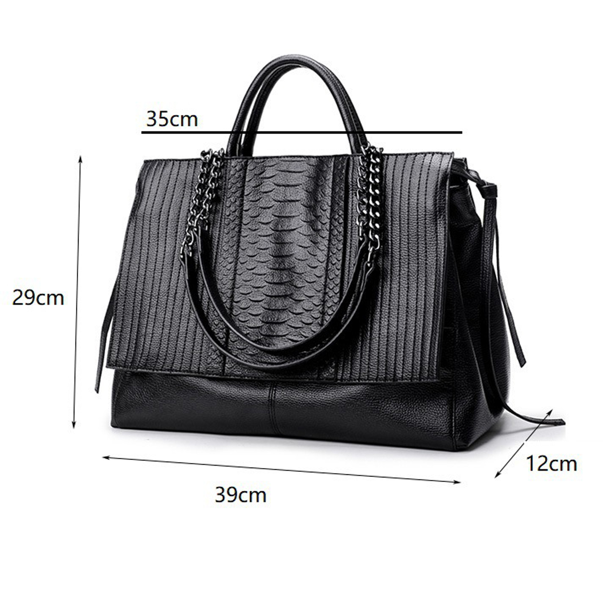 Sac fourre-tout élégant avec f - Leatherwork Keychain avis et prix