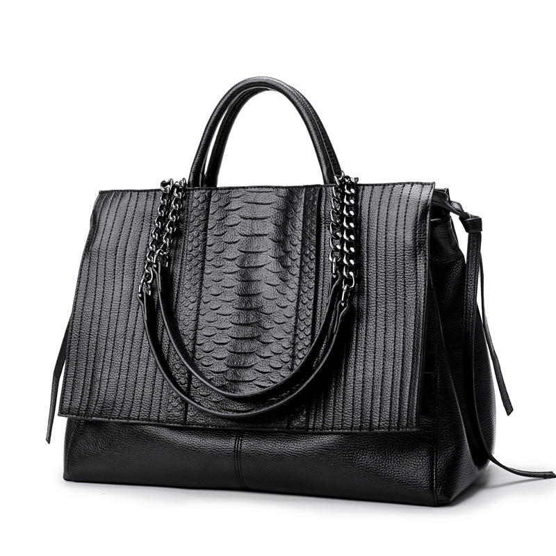Sac fourre-tout élégant avec f - Leatherwork Keychain avis et prix