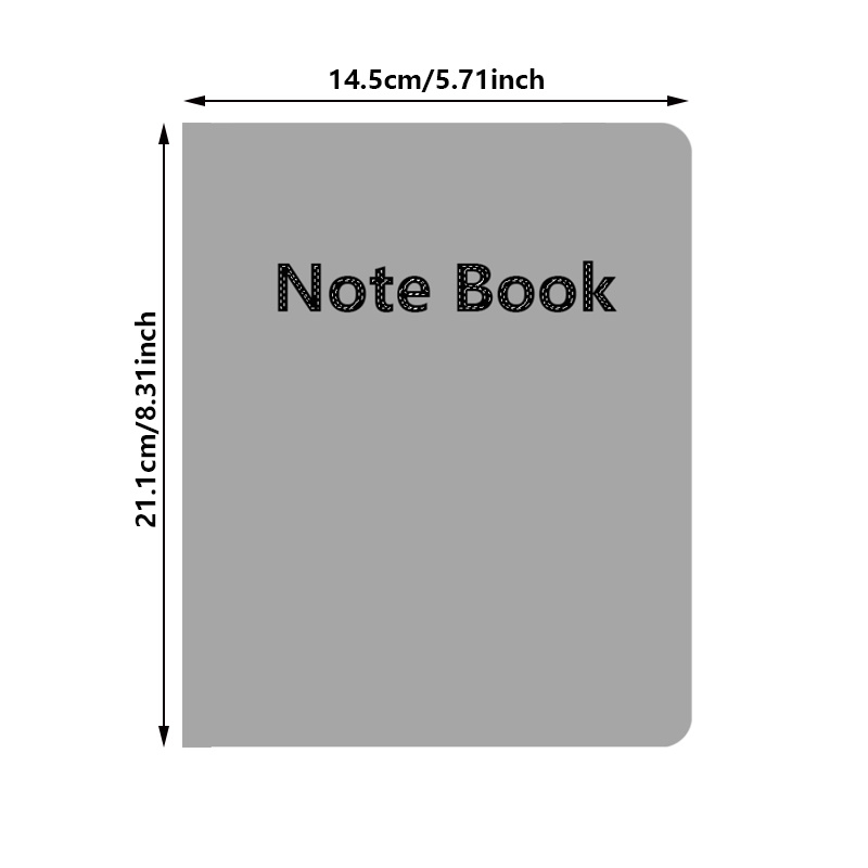 Carnet de notes A5 en similicu - Leather Work Notepad avis et prix