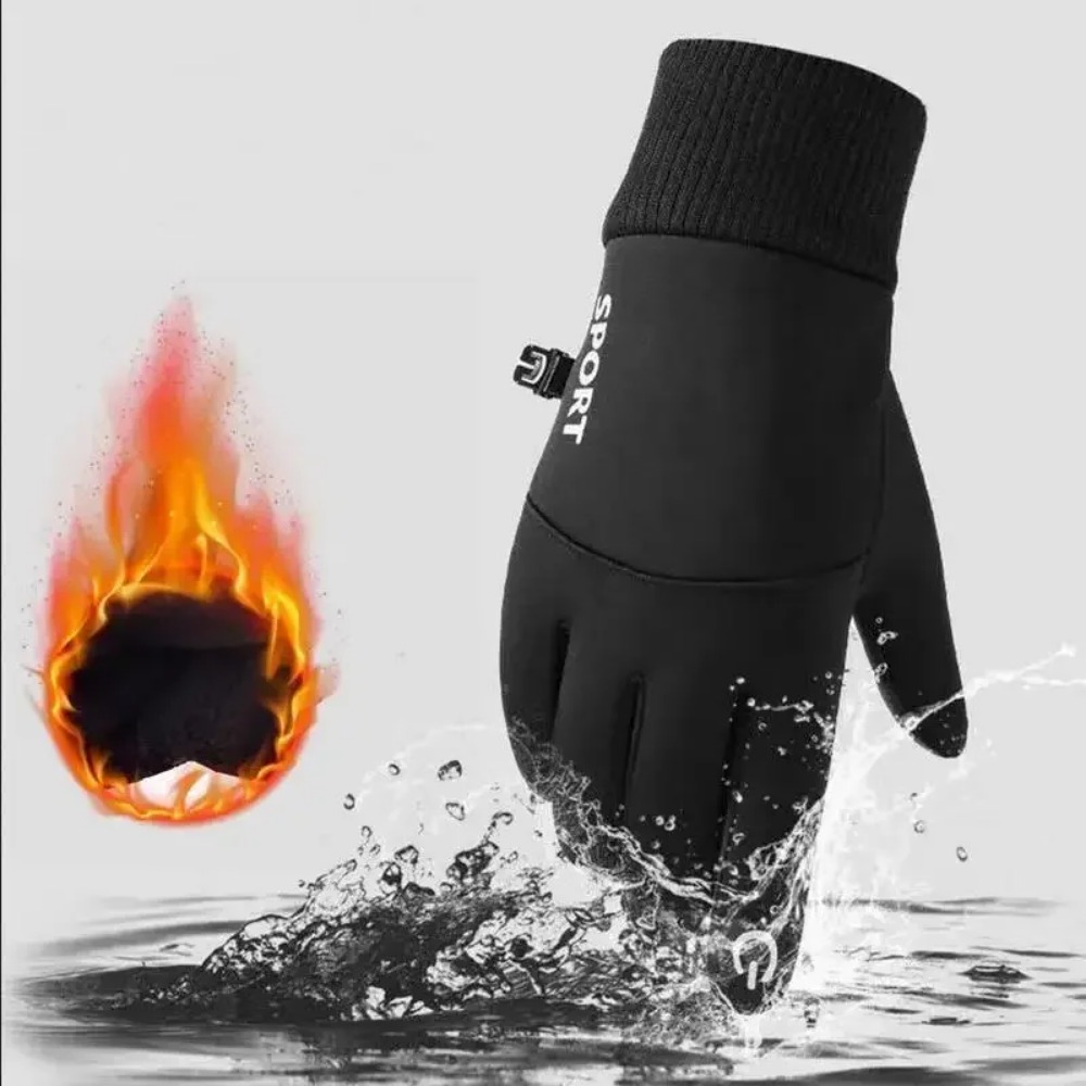 Gants d'hiver chauds à écran t - Leather Work Winter Gloves avis et prix