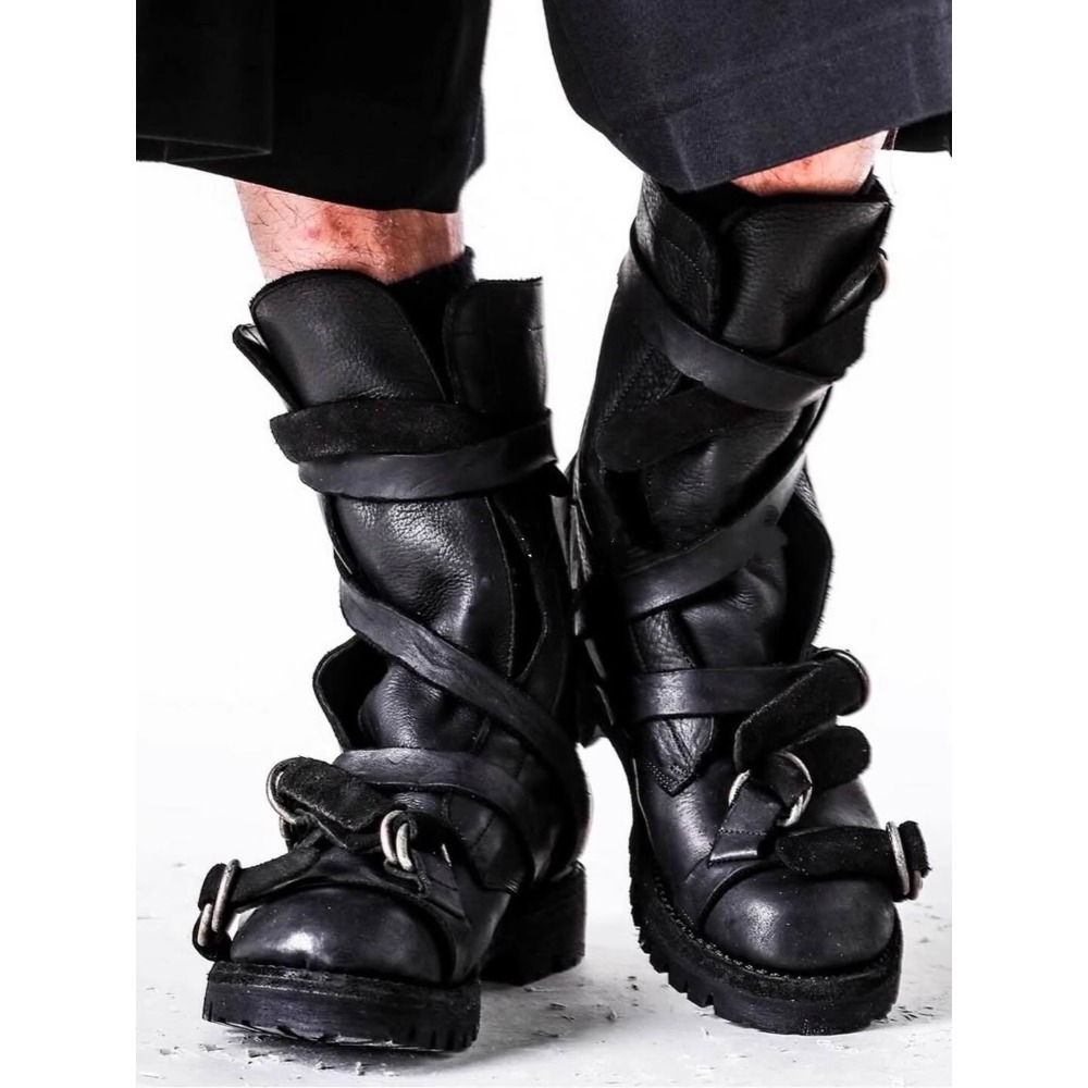 Bottes de moto en cuir pour ho - Leatherwork Fasteners avis et prix