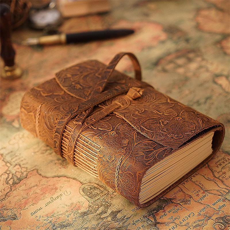 Carnet de notes en cuir marron - Leather Work Notepad avis et prix